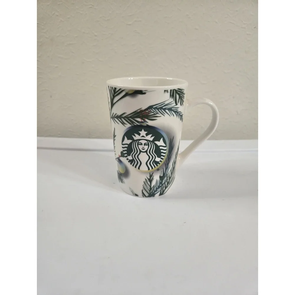Starbucks Holiday 2020 Coffee Mug Pinetree Christmas Light 11 oz- New Bone China